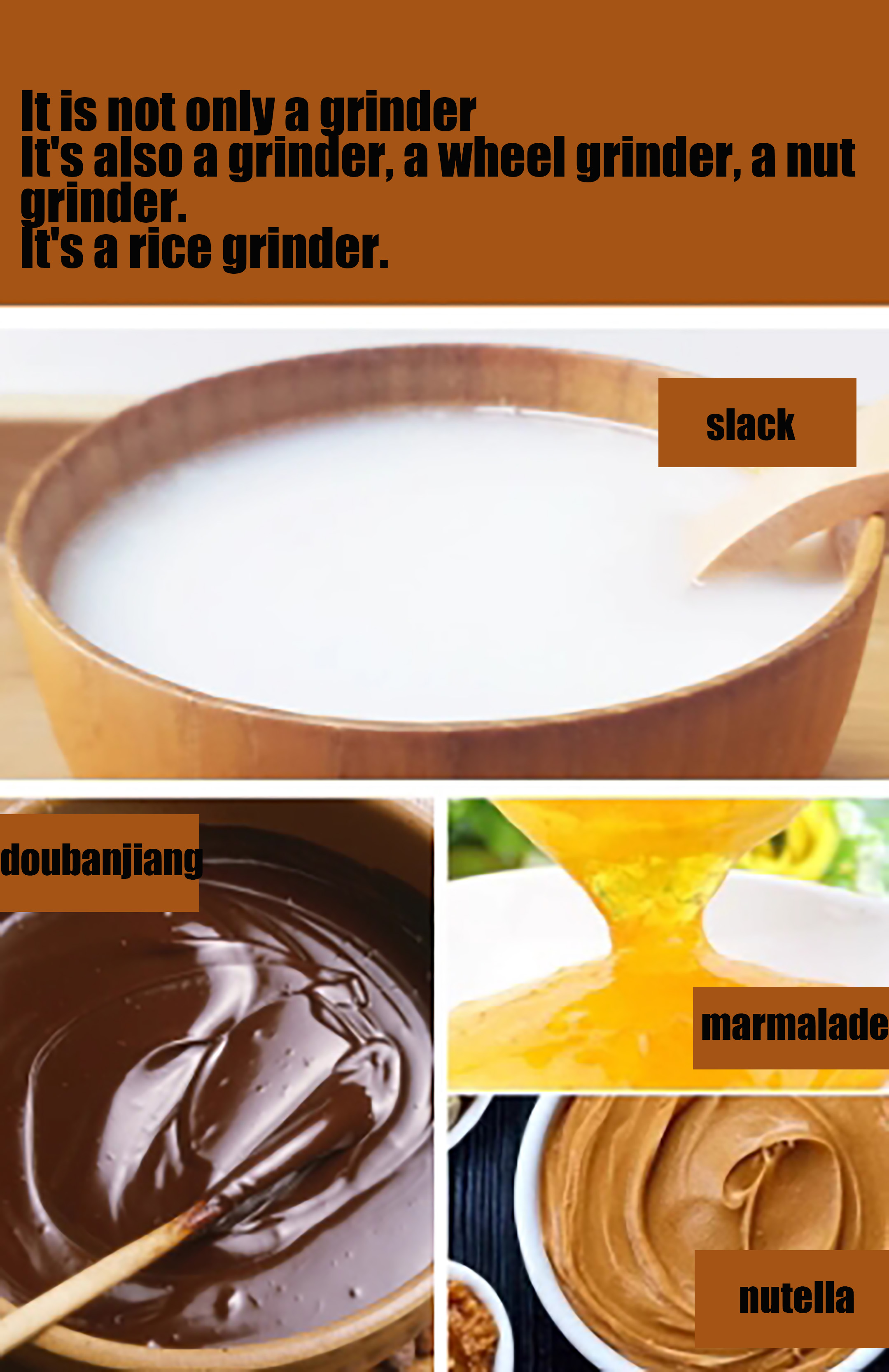 MÁQUINA DE MOLIENDA DE LECHE DE ARROZ