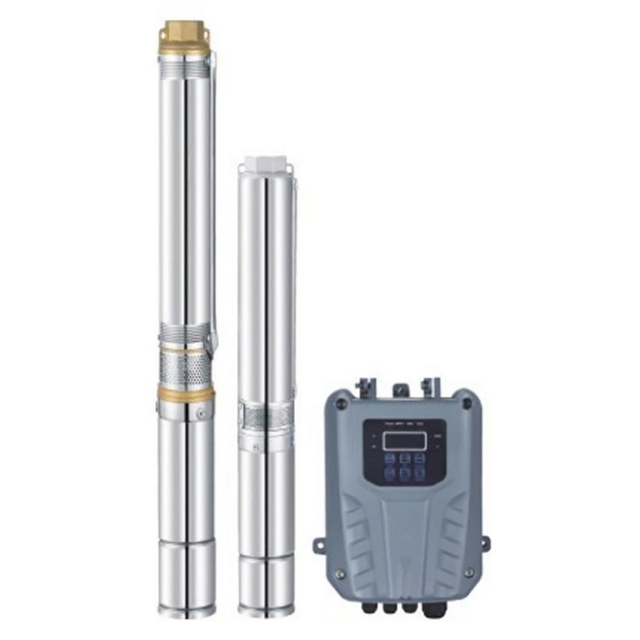 Bomba solar sin escobillas con impulsor de plástico