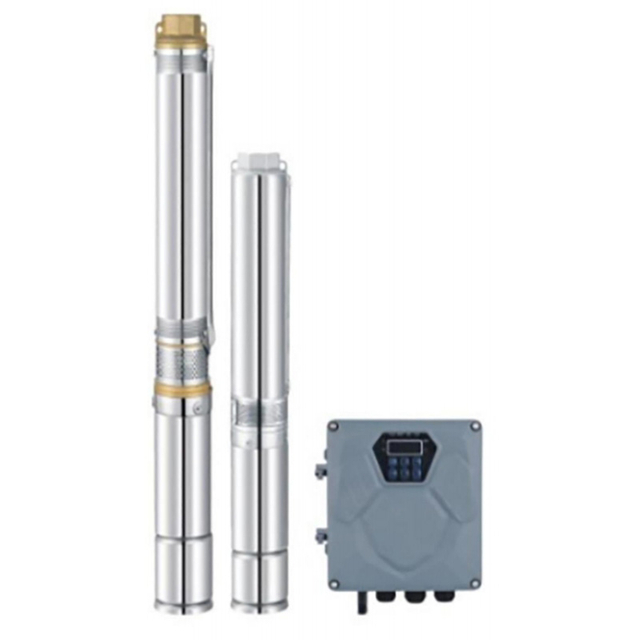 Bomba solar sin escobillas con impulsor de plástico