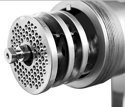 PICADORA DE CARNE DE CUCHILLOS DOBLES DE TRES REDES