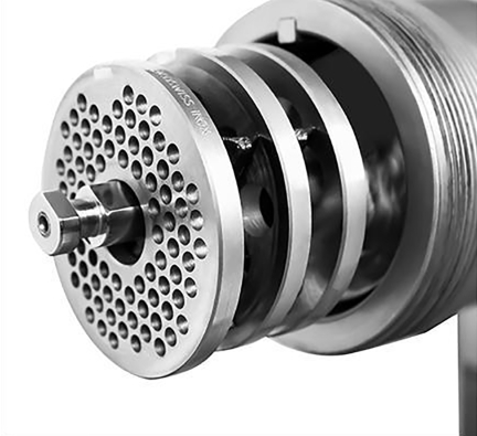 PICADORA DE CARNE DE DOBLE HOJA DE TRES MALLAS