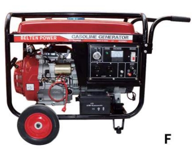 GENERADOR DE GASOLINA 5-7KW 2