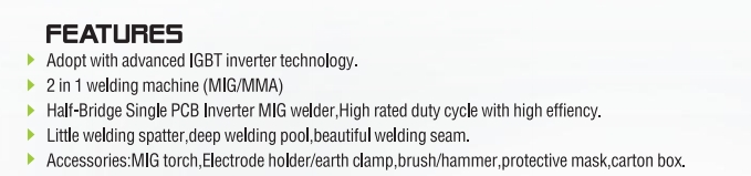 MÁQUINA DE SOLDADURA DCINVERTERMIG/MMA SERIE MIG