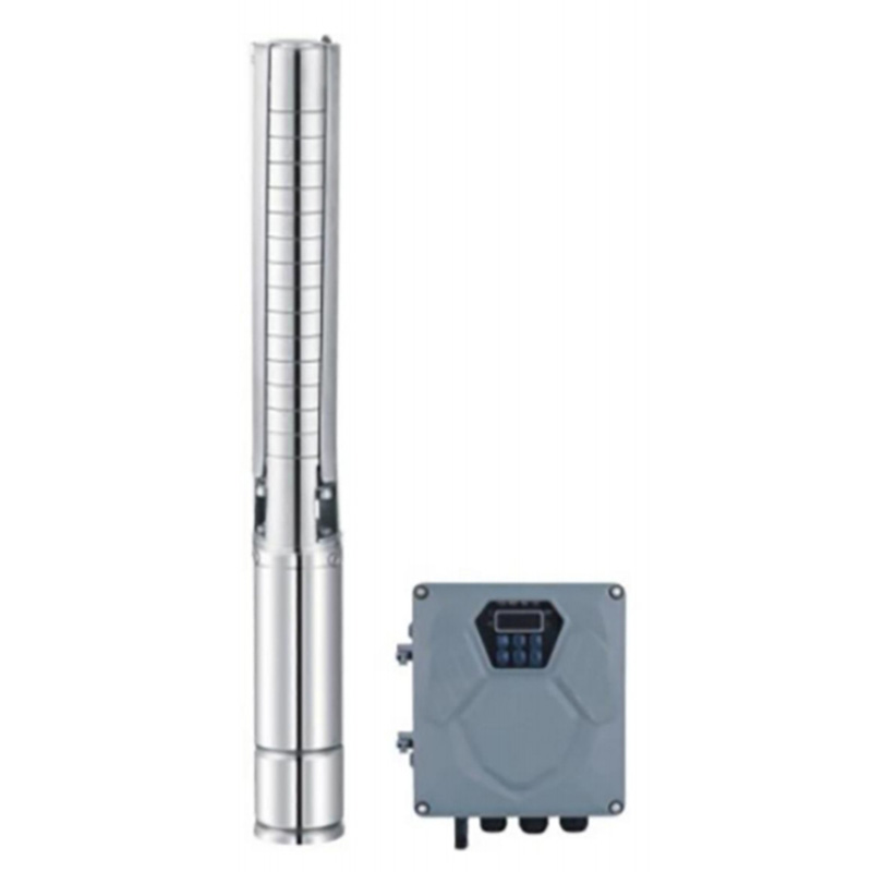 Bomba solar sin escobillas con impulsor de acero inoxidable