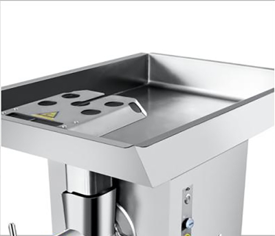 PICADORA DE CARNE DE DOBLE CUCHILLA DE TRES REDES